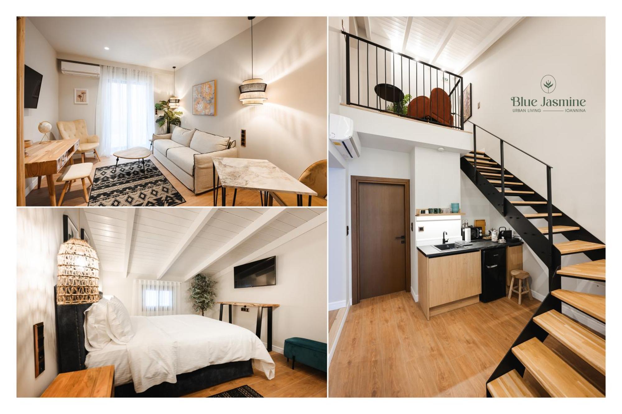 Blue Jasmine Urban Living Apartman Joánina Kültér fotó